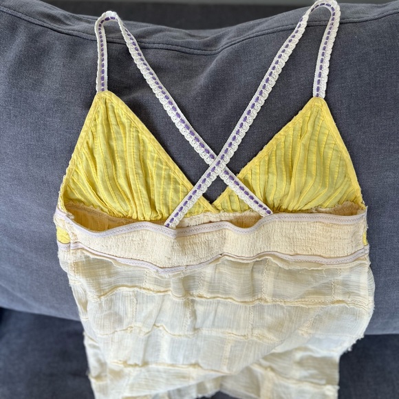 Free People Yellow Tank - Picture 3 of 4